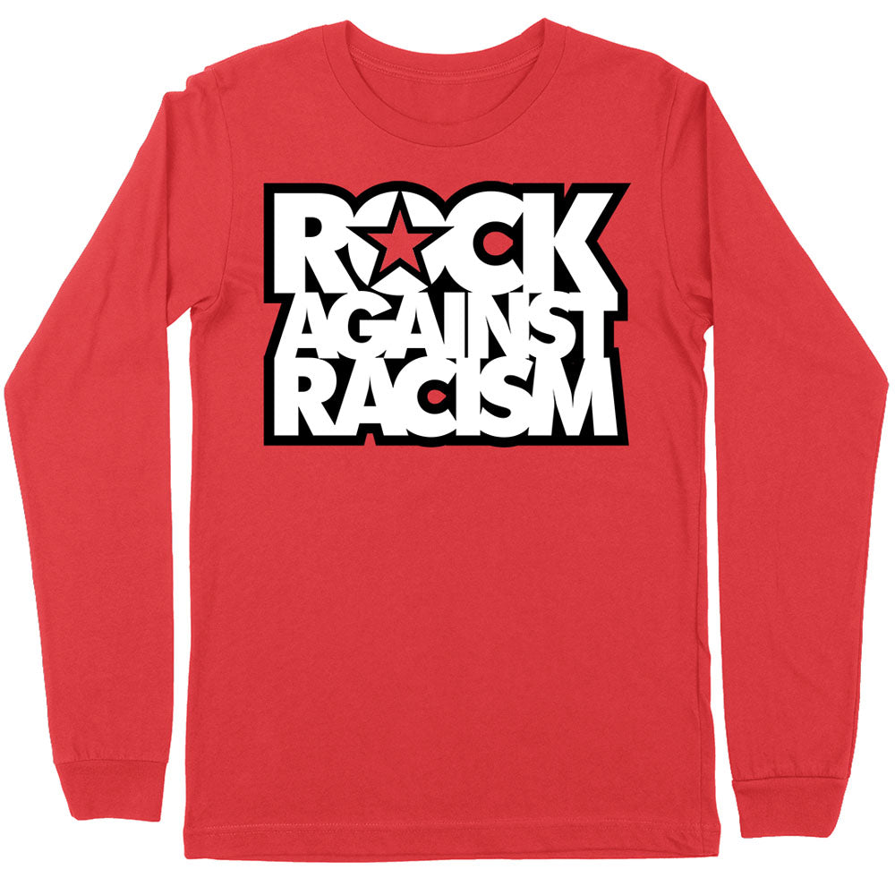 Rock Against Racism Red Long Sleeve T-Shirt